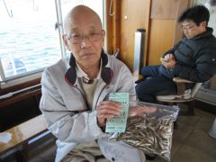 2025.12.19 (金) わかさぎの釣果