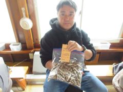 2025.12.27 (土) わかさぎの釣果