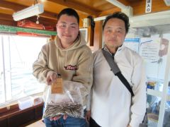 2025.12.29 (月) わかさぎの釣果