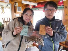 2026.01.15 (木) わかさぎの釣果